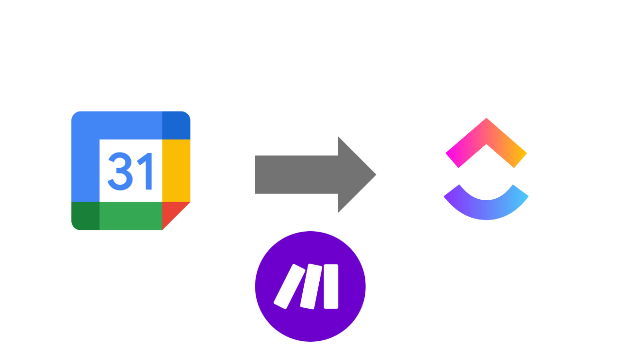Google Calendar to ClickUp