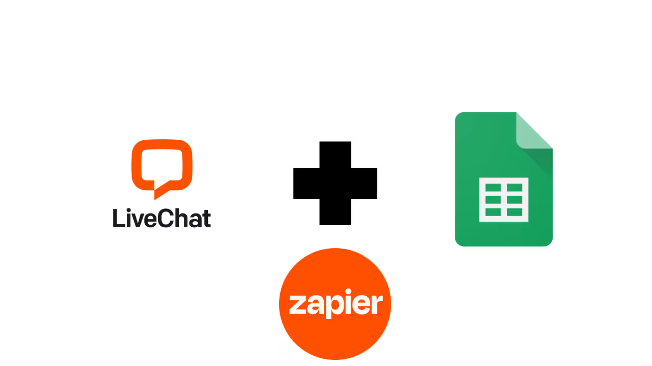LiveChat + Zapier + Google Sheets integration