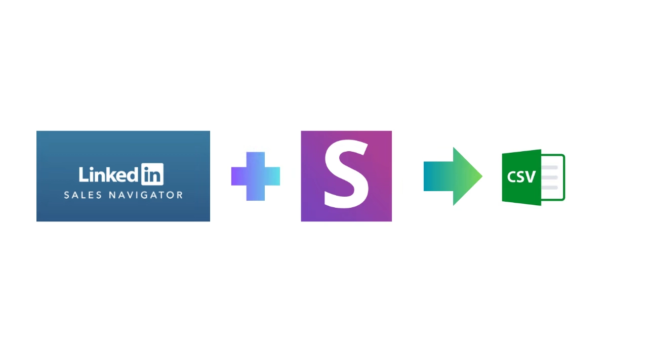 LinkedIn Sales Navigator to CSV via Snov.io