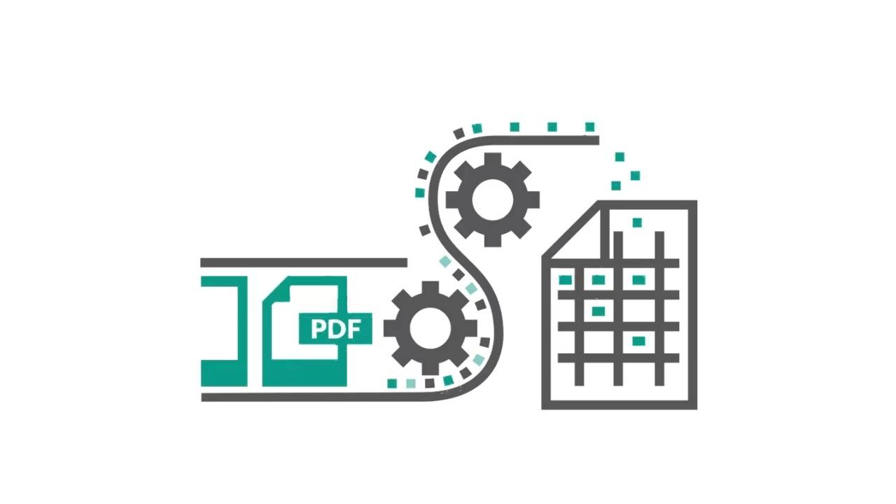 PDF data extraction and conversion process