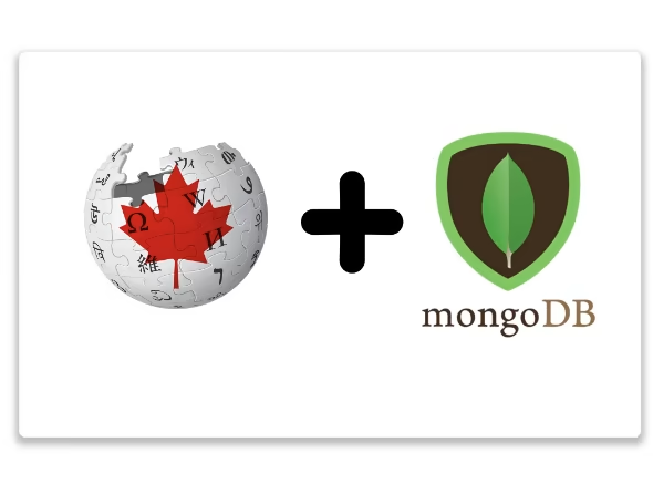 Wikipedia Canada + MongoDB integration