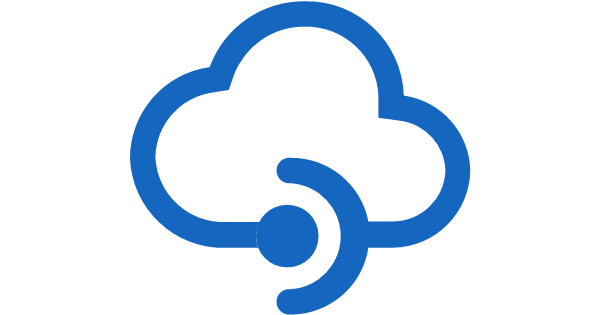 Cloud computing network icon