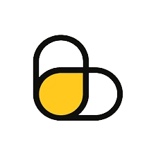 Yellow and black capsule icon