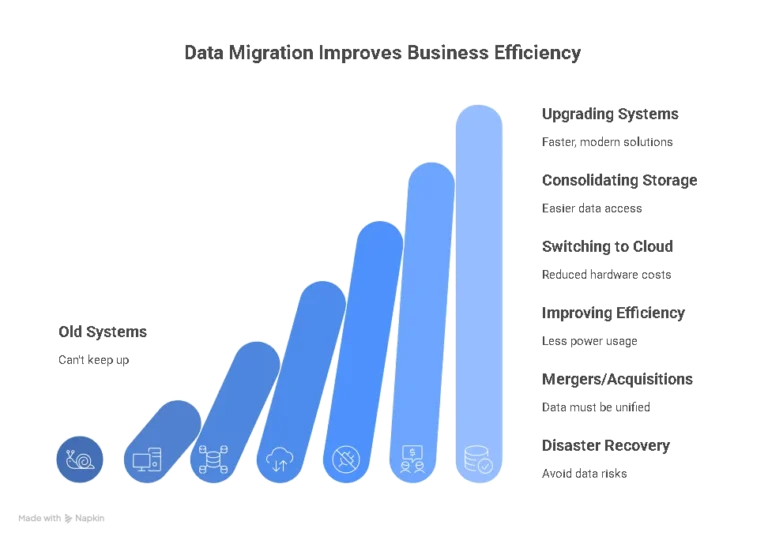 Why do organizations need Data Migration