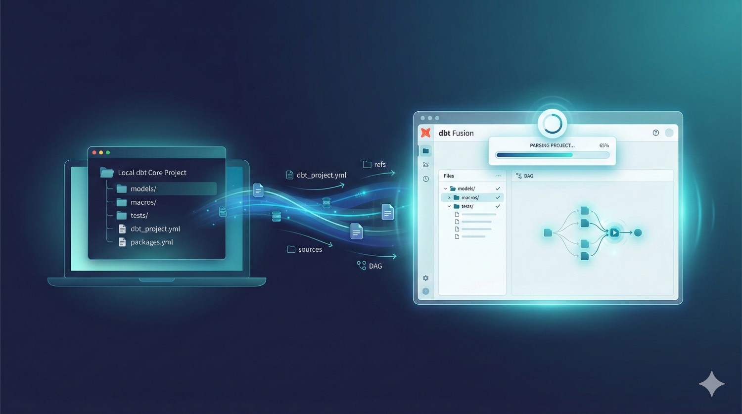 Import Your Existing dbt Core Project