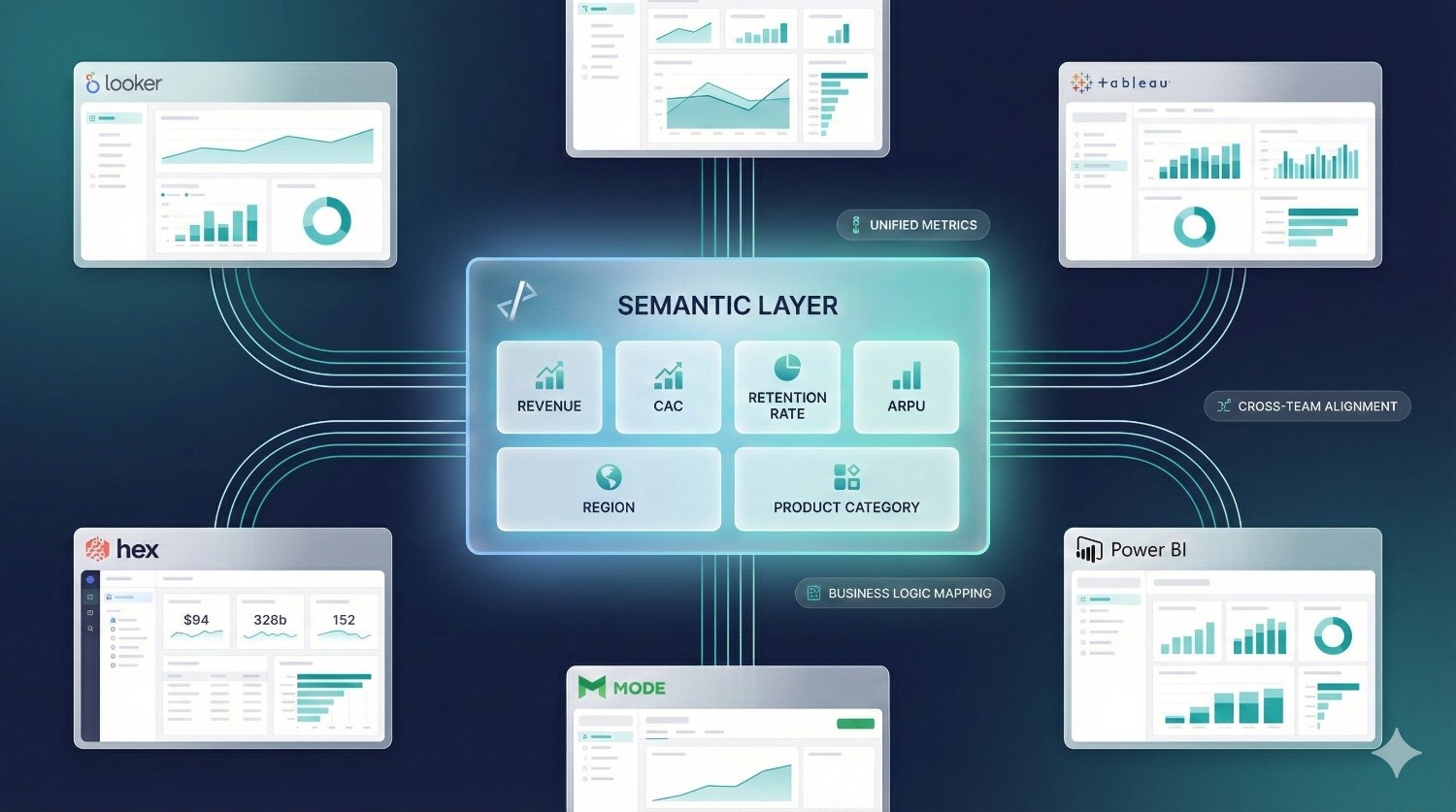 Semantic Layer Design & Metric Standardization