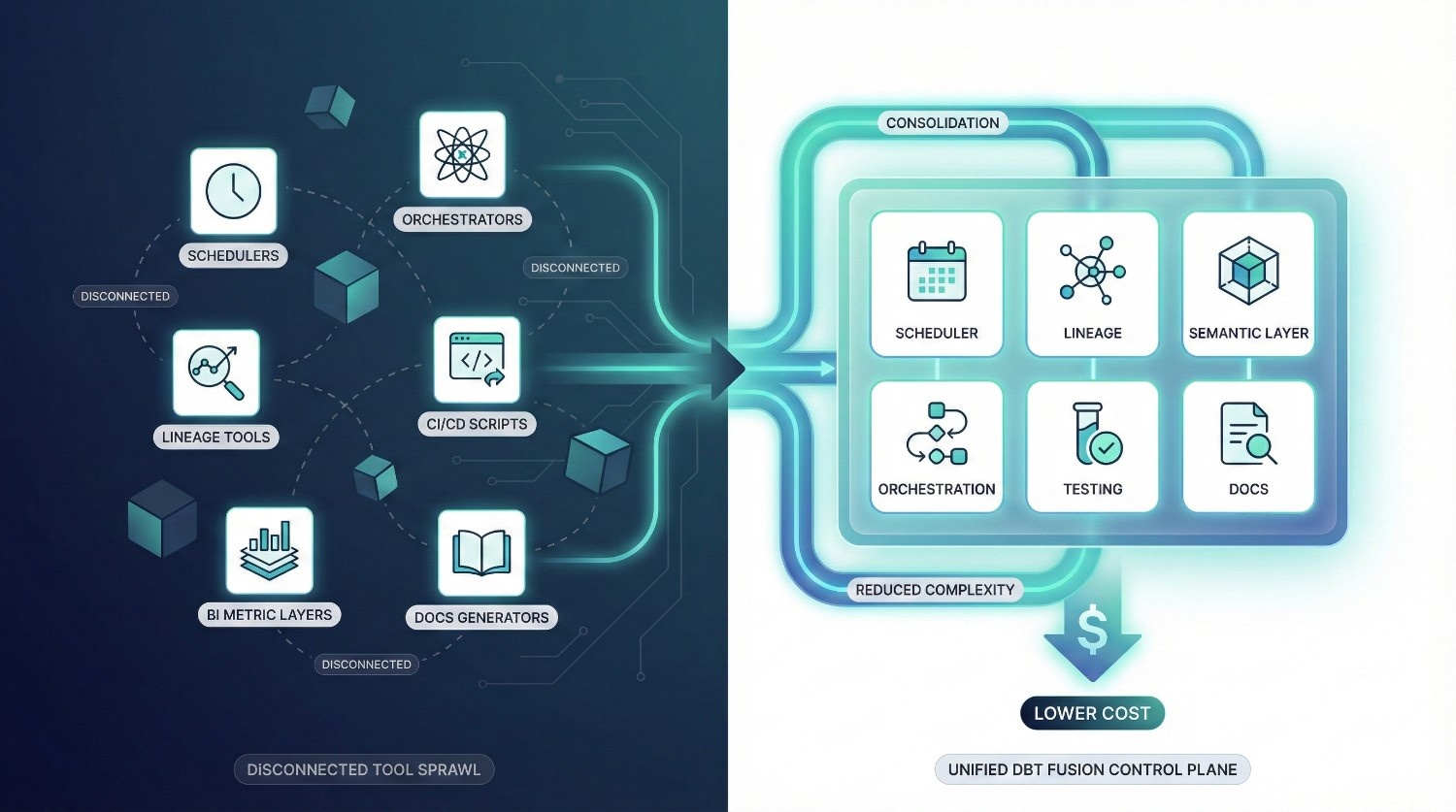 Reduced Tooling Sprawl (Less Complexity, Lower Cost)