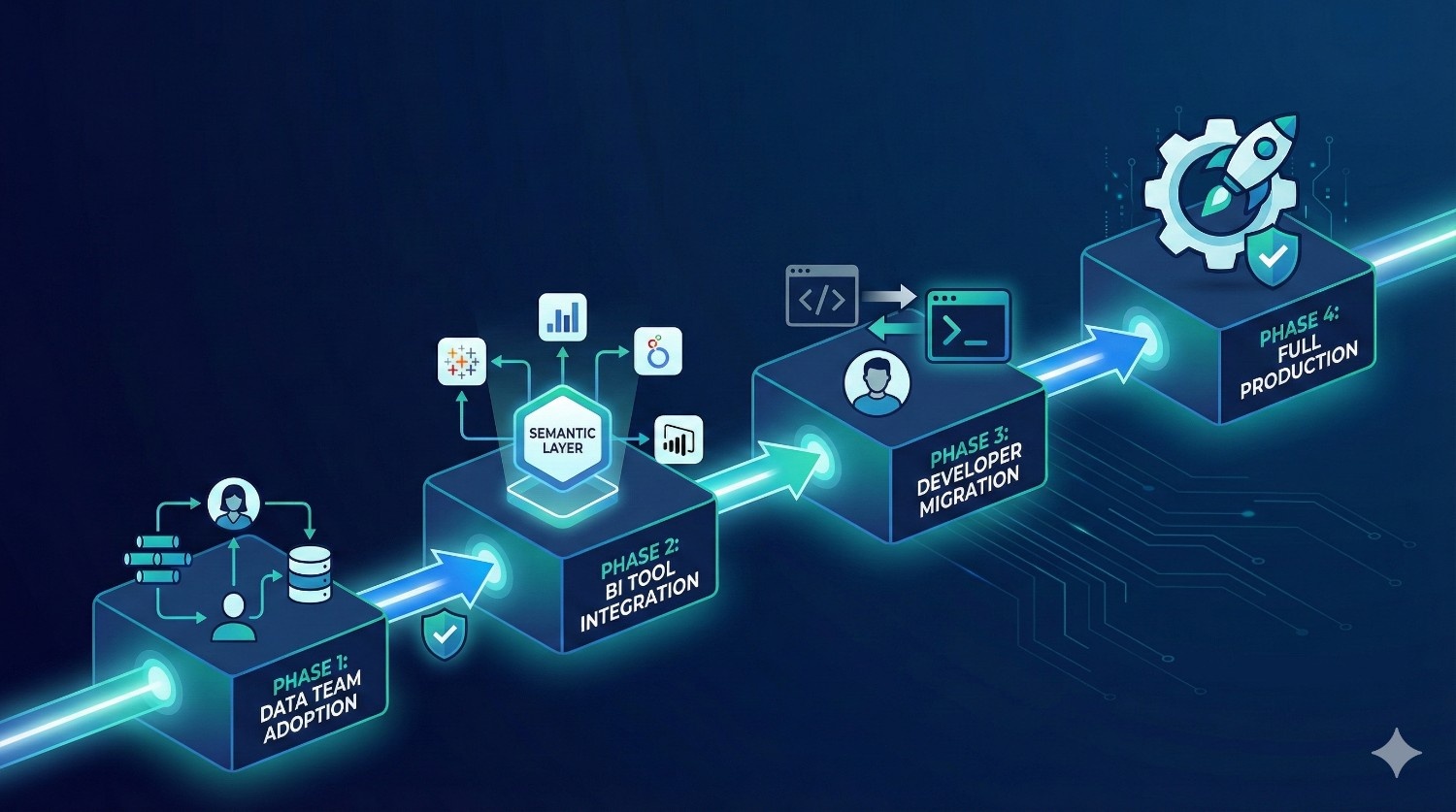 8. Roll Out to Teams in Phases