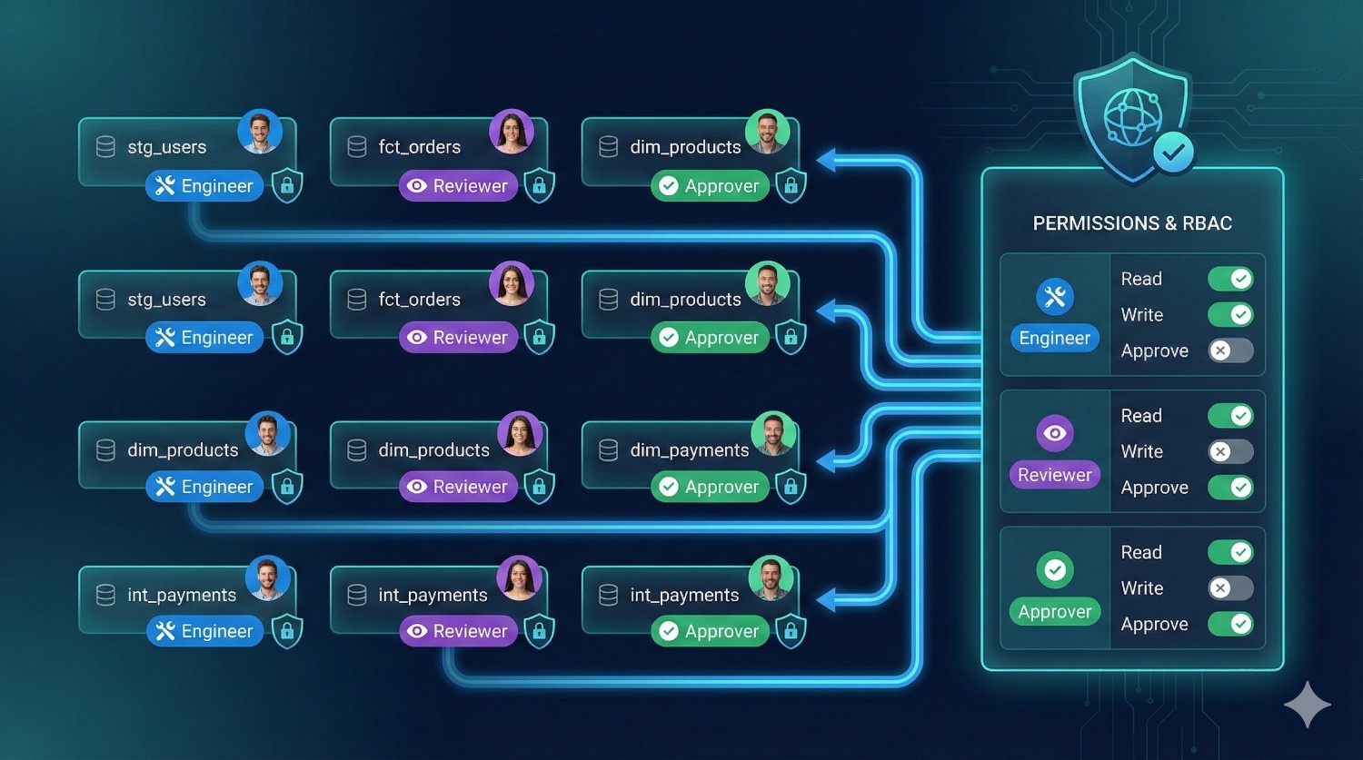 Define Model Ownership and RBAC