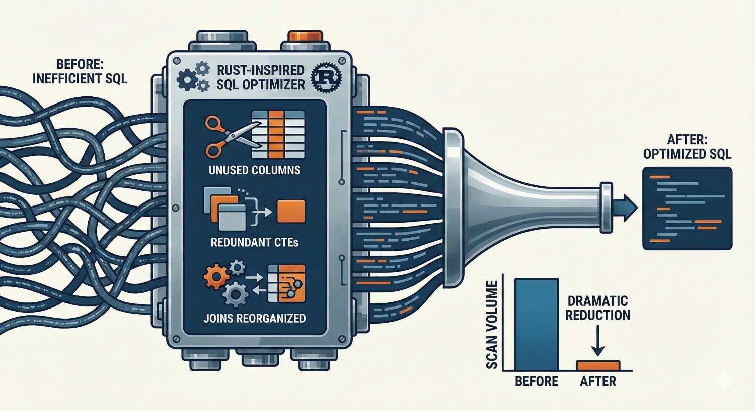 4. Query Efficiency Improvements Through the Rust Engine